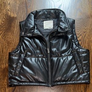 Black Puffer Vest